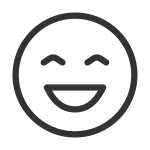 Happy SVG Icon